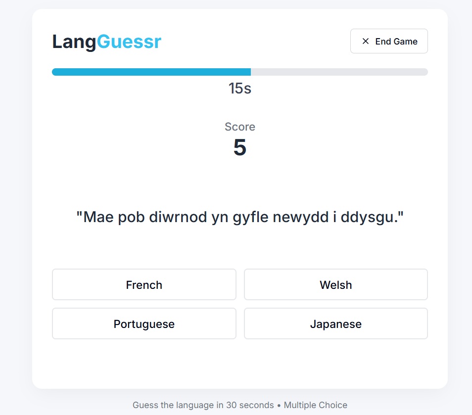 LangGuessr